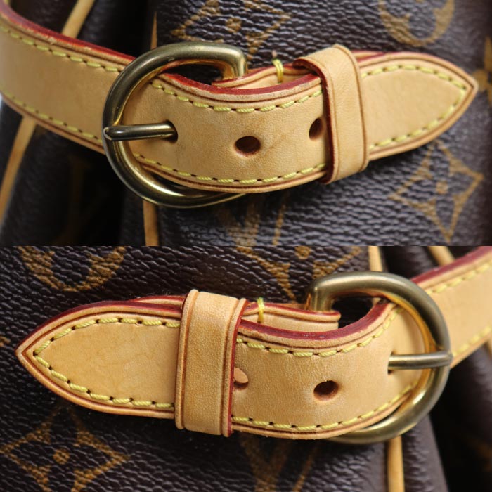 LOUIS VUITTON ルイ・ヴィトン バティニョール オリゾンタル トートバッグ モノグラム ブラウン M51154 SA4028 レディース【中古】