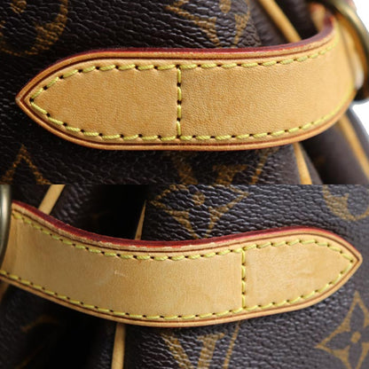 LOUIS VUITTON ルイ・ヴィトン バティニョール オリゾンタル トートバッグ モノグラム ブラウン M51154 SA4028 レディース【中古】