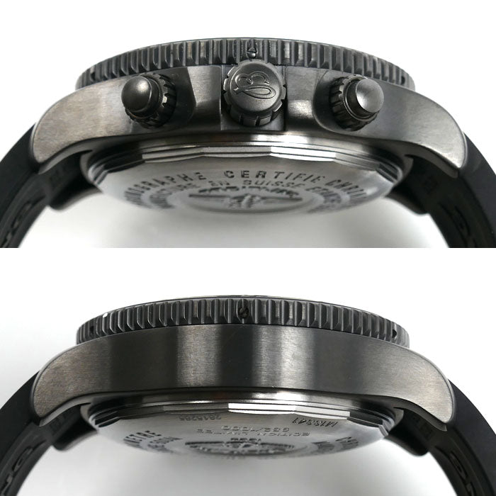 BREITLING ブライトリング スーパーオーシャン クロノグラフ ブラックスチール 腕時計 自動巻き M110B11VRB(M13341B7/BD11) 世界限定１０００本 メンズ【中古】