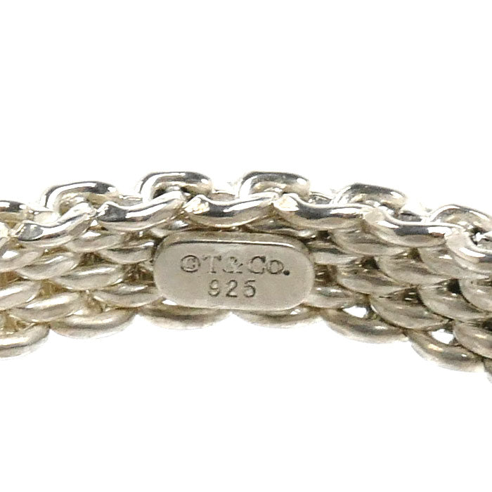 TIFFANY&Co. ティファニー シルバー925 サマセット リング・指輪 13.5号 3.0g レディース【中古】