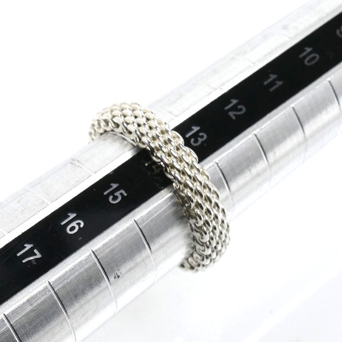TIFFANY&Co. ティファニー シルバー925 サマセット リング・指輪 13.5号 3.0g レディース【中古】
