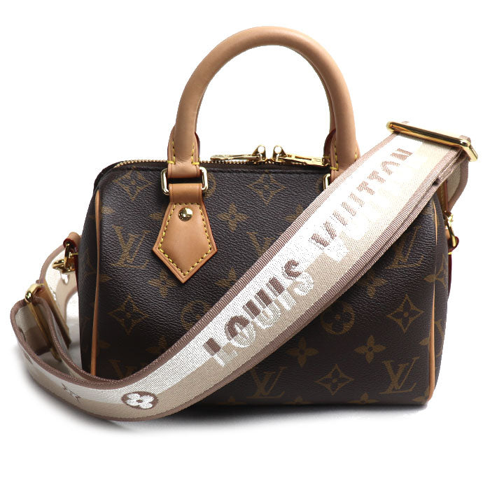 LOUIS VUITTON ルイ・ヴィトン スピーディ･バンドリエール 20 ショルダーバッグ ベージュ M46222 IC レディース【中古】【美品】