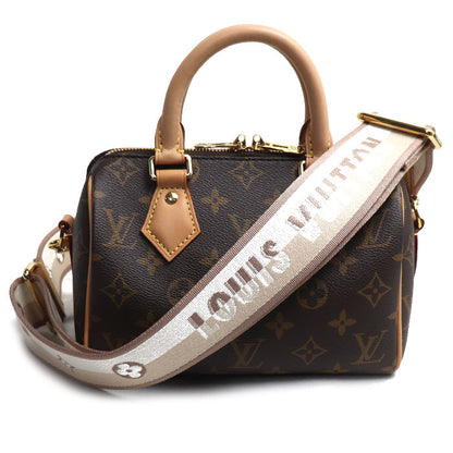 LOUIS VUITTON ルイ・ヴィトン スピーディ･バンドリエール 20 ショルダーバッグ ベージュ M46222 IC レディース【中古】【美品】