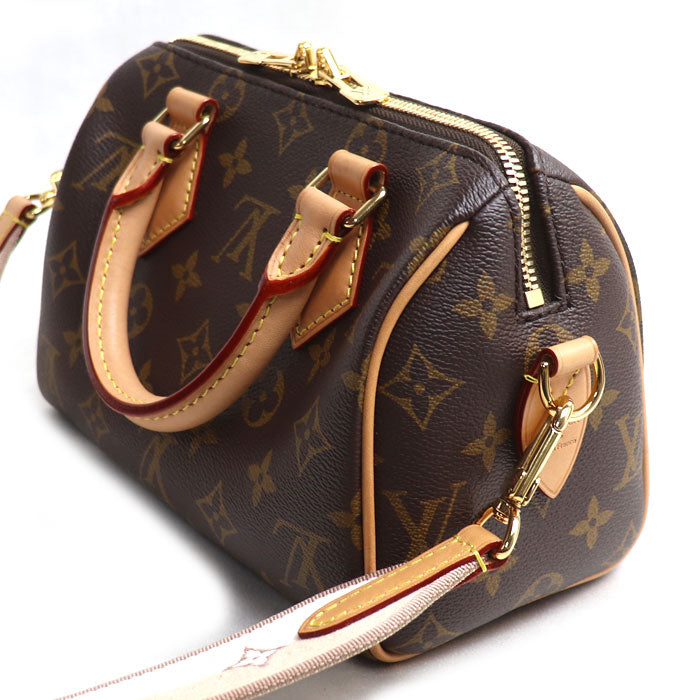 LOUIS VUITTON ルイ・ヴィトン スピーディ･バンドリエール 20 ショルダーバッグ ベージュ M46222 IC レディース【中古】【美品】