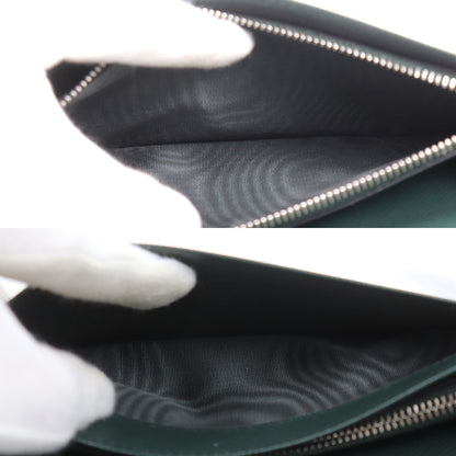 PRADA プラダ サフィアーノレザー財布 長財布 エメラルドグリーン 2MV836_QME_F077U IC メンズ【中古】【美品】