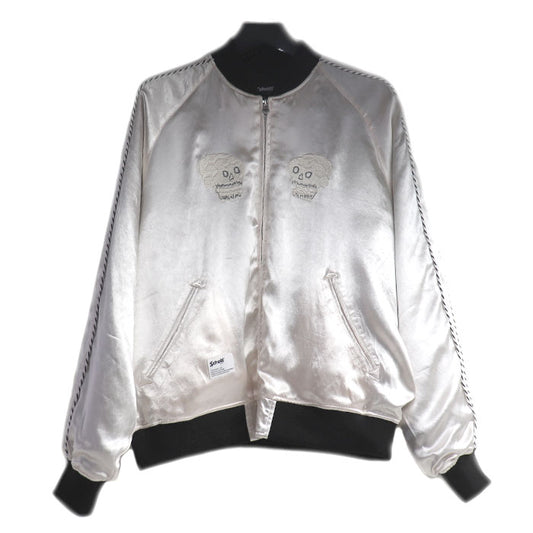 schott ショット 蛇髑髏 スカジャン キナリ 782-5252004 M メンズ【中古】
