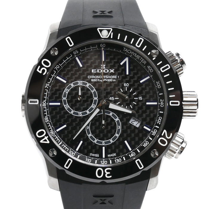 EDOX エドックス クロノオフショア1 腕時計 電池式 10221-3-NIBU2 メンズ【中古】