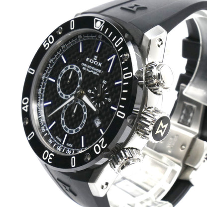 EDOX エドックス クロノオフショア1 腕時計 電池式 10221-3-NIBU2 メンズ【中古】