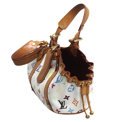 LOUIS VUITTON ルイ・ヴィトン テダPM ハンドバッグ マルチカラー ブロン（ホワイト） M92348 FL0034 レディース【中古】