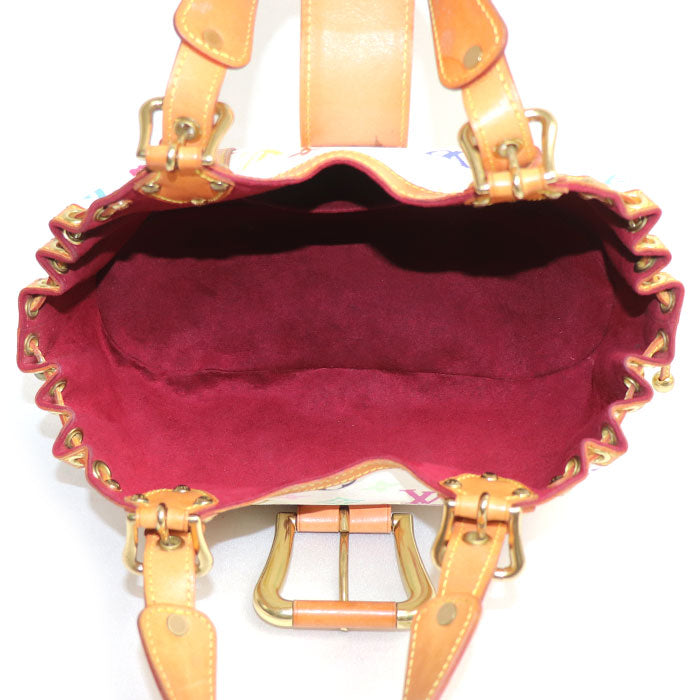 LOUIS VUITTON ルイ・ヴィトン テダPM ハンドバッグ マルチカラー ブロン（ホワイト） M92348 FL0034 レディース【中古】