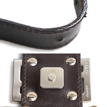 FENDI フェンディ マンマバケット ズッカ柄 ハンドバッグ ブラウン 26424 レディース【中古】