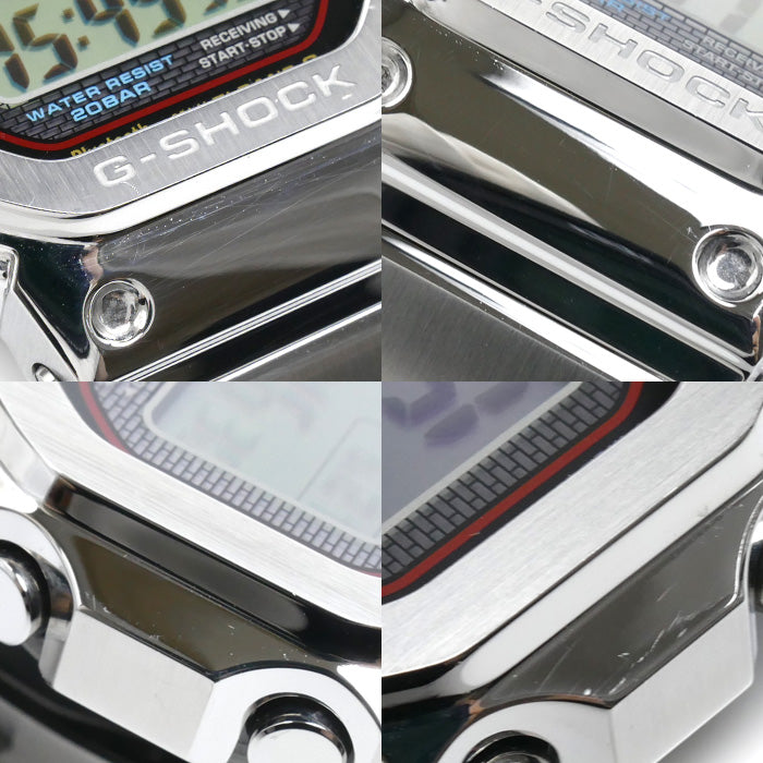 CASIO カシオ G-SHOCK フルメタル 腕時計 ソーラー GMW-B5000D-1JF 電波 メンズ【中古】