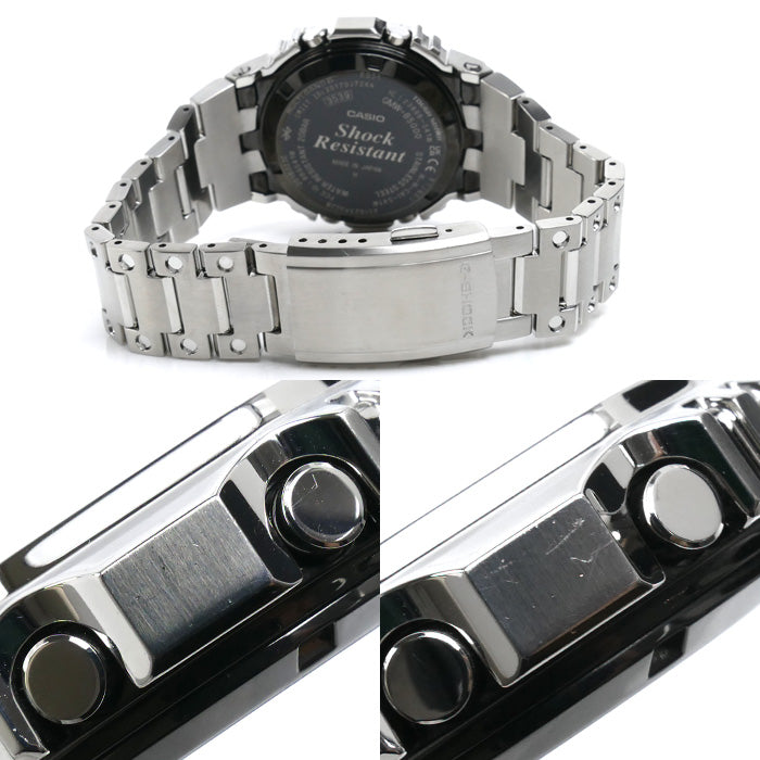 CASIO カシオ G-SHOCK フルメタル 腕時計 ソーラー GMW-B5000D-1JF 電波 メンズ【中古】
