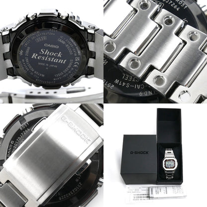CASIO カシオ G-SHOCK フルメタル 腕時計 ソーラー GMW-B5000D-1JF 電波 メンズ【中古】