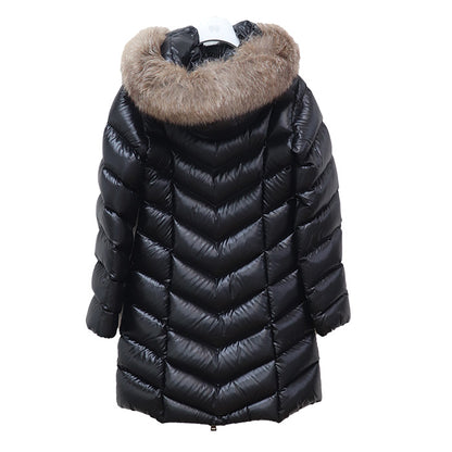 MONCLER モンクレール FULMARUS ダウンコート ダウンジャケット ブラック H20931 C00069_C0065 22AW レディース【中古】