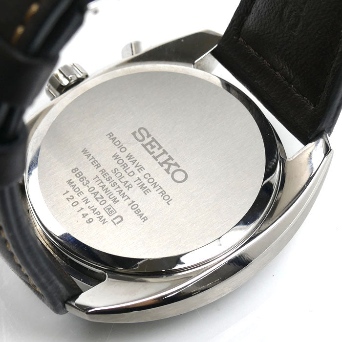 SEIKO セイコー アストロンB 腕時計 ソーラー SBXY005/8B63-0AZ0 電波 メンズ【中古】