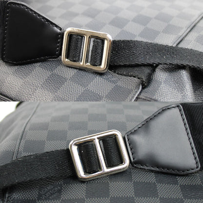 LOUIS VUITTON ルイ・ヴィトン クリストファーPM リュック・デイパック ダミエ・グラフィット ブラック N41379 RI0176 メンズ【中古】