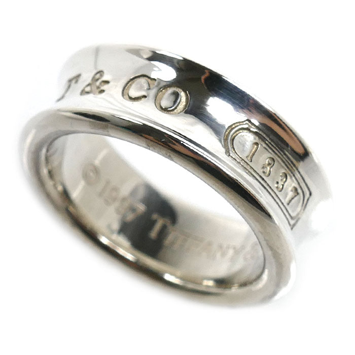 TIFFANY&Co. ティファニー シルバー925 1837 リング・指輪 9.5号 6.9g レディース【中古】
