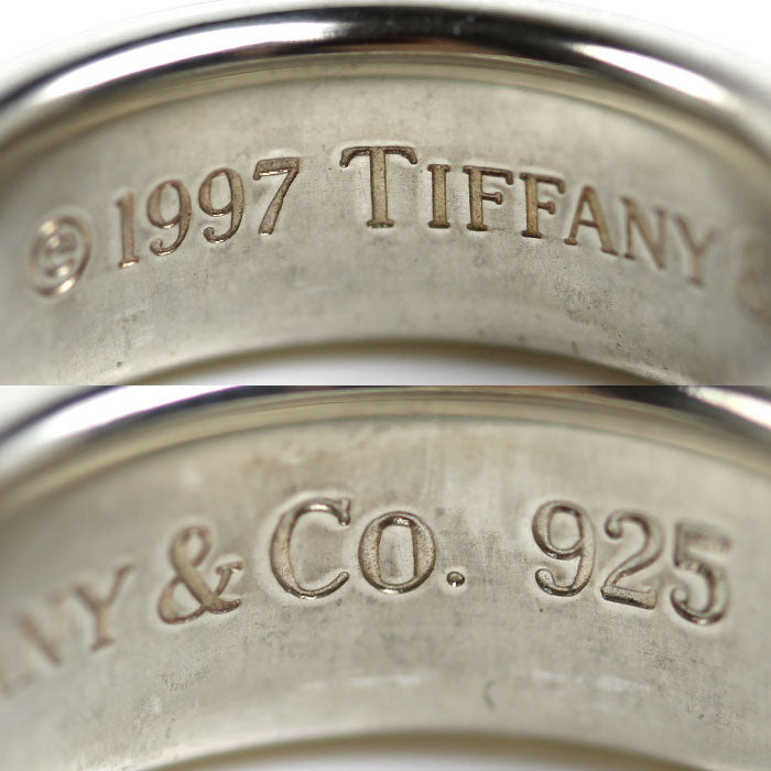 TIFFANY&Co. ティファニー シルバー925 1837 リング・指輪 9.5号 6.9g レディース【中古】