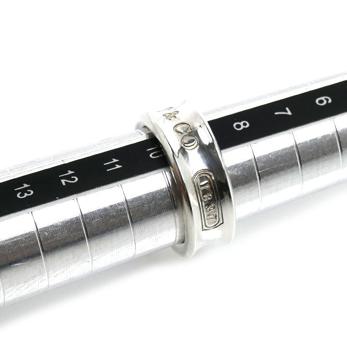 TIFFANY&Co. ティファニー シルバー925 1837 リング・指輪 9.5号 6.9g レディース【中古】