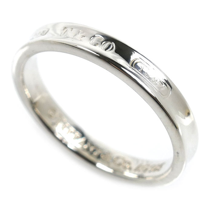 TIFFANY&Co. ティファニー シルバー925 1837 ナロー リング・指輪 24.5号 4.7g ユニセックス【中古】