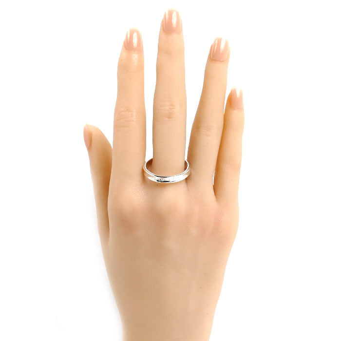 TIFFANY&Co. ティファニー シルバー925 1837 ナロー リング・指輪 24.5号 4.7g ユニセックス【中古】