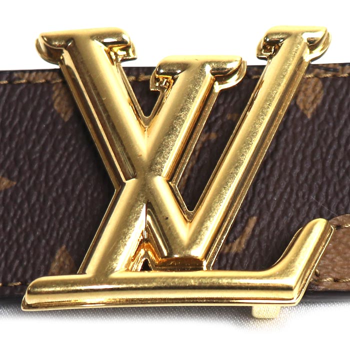 LOUIS VUITTON ルイ・ヴィトン LVディメンションリバーシブルベルト ベルト ブラウン M4394 BC2275 
95/38 メンズ【中古】【美品】