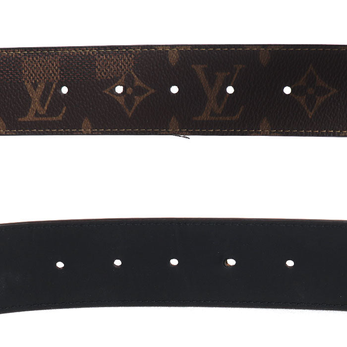 LOUIS VUITTON ルイ・ヴィトン LVディメンションリバーシブルベルト ベルト ブラウン M4394 BC2275 
95/38 メンズ【中古】【美品】