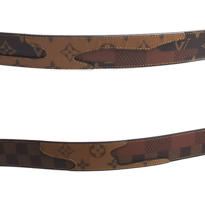 LOUIS VUITTON ルイ・ヴィトン LVディメンションリバーシブルベルト ベルト ブラウン M4394 BC2275 
95/38 メンズ【中古】【美品】