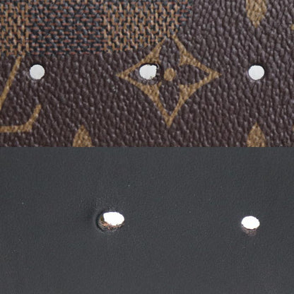 LOUIS VUITTON ルイ・ヴィトン LVディメンションリバーシブルベルト ベルト ブラウン M4394 BC2275 
95/38 メンズ【中古】【美品】