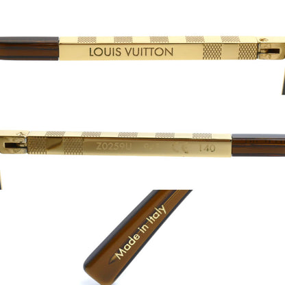 LOUIS VUITTON ルイ・ヴィトン サングラス・アティチュード サングラス ゴールド ブラウン Z0259U 59□16 140 S0137 メンズ【中古】