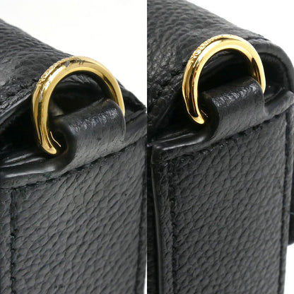 LOUIS VUITTON ルイ・ヴィトン ポシェット・フェリシー ショルダーバッグ モノグラム・アンプラント ノワール M82477 IC レディース【中古】