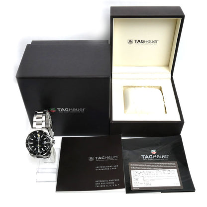 TAG HEUER タグホイヤー アクアレーサー 腕時計 自動巻き WAY211A.BA0928 メンズ【中古】