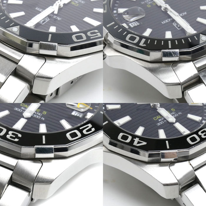 TAG HEUER タグホイヤー アクアレーサー 腕時計 自動巻き WAY211A.BA0928 メンズ【中古】