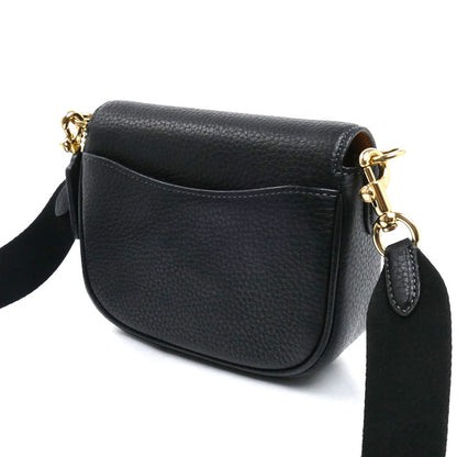 COACH コーチ アメリア スモール サドル バッグ ショルダーバッグ ブラック CP001 アウトレット レディース【中古】【美品】