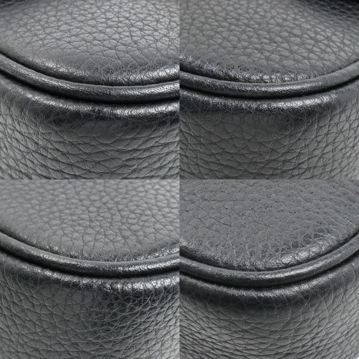 COACH コーチ アメリア スモール サドル バッグ ショルダーバッグ ブラック CP001 アウトレット レディース【中古】【美品】