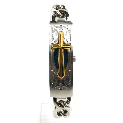 Jean Paul Gaultier ジャンポール・ゴルチェ クロスカバー 腕時計 電池式 5431-J00310 メンズ【中古】