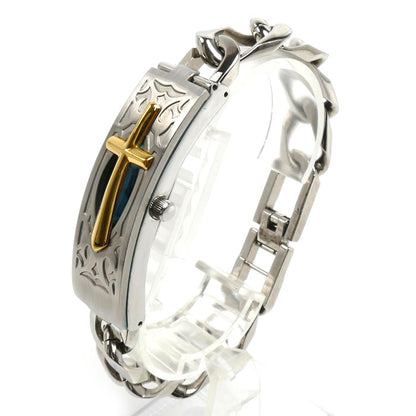 Jean Paul Gaultier ジャンポール・ゴルチェ クロスカバー 腕時計 電池式 5431-J00310 メンズ【中古】