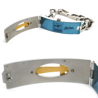 Jean Paul Gaultier ジャンポール・ゴルチェ クロスカバー 腕時計 電池式 5431-J00310 メンズ【中古】