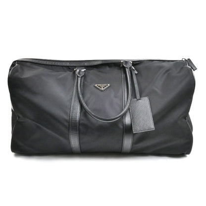 PRADA プラダ ボストンバッグ ブラック ユニセックス【中古】