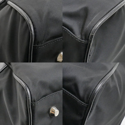 PRADA プラダ ボストンバッグ ブラック ユニセックス【中古】