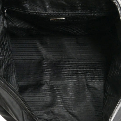 PRADA プラダ ボストンバッグ ブラック ユニセックス【中古】