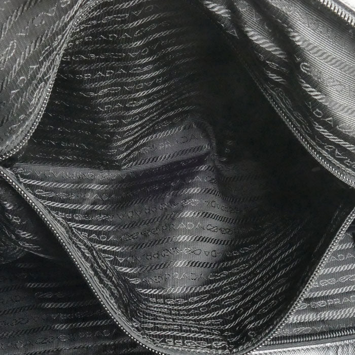 PRADA プラダ ボストンバッグ ブラック ユニセックス【中古】