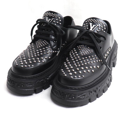 LOUIS VUITTON ルイ・ヴィトン バロック・ライン ダービー ブラック DI0233 7 メンズ【中古】【極美品】