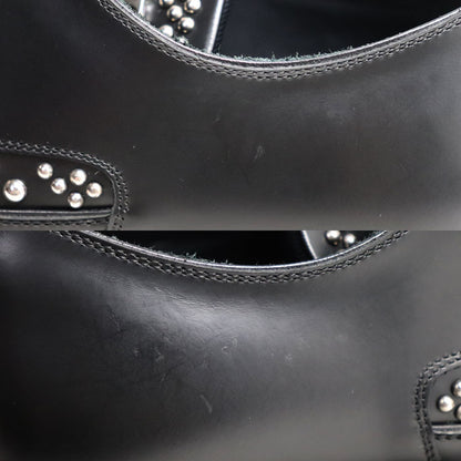 LOUIS VUITTON ルイ・ヴィトン バロック・ライン ダービー ブラック DI0233 7 メンズ【中古】【極美品】