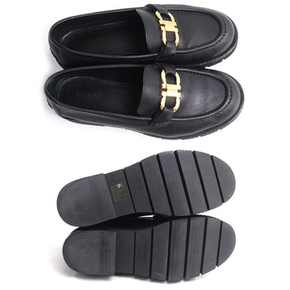 Salvatore Ferragamo サルヴァトーレフェラガモ ガンチーニ モカシン ローファー ブラック 01H682 769287 レディース【中古】【美品】