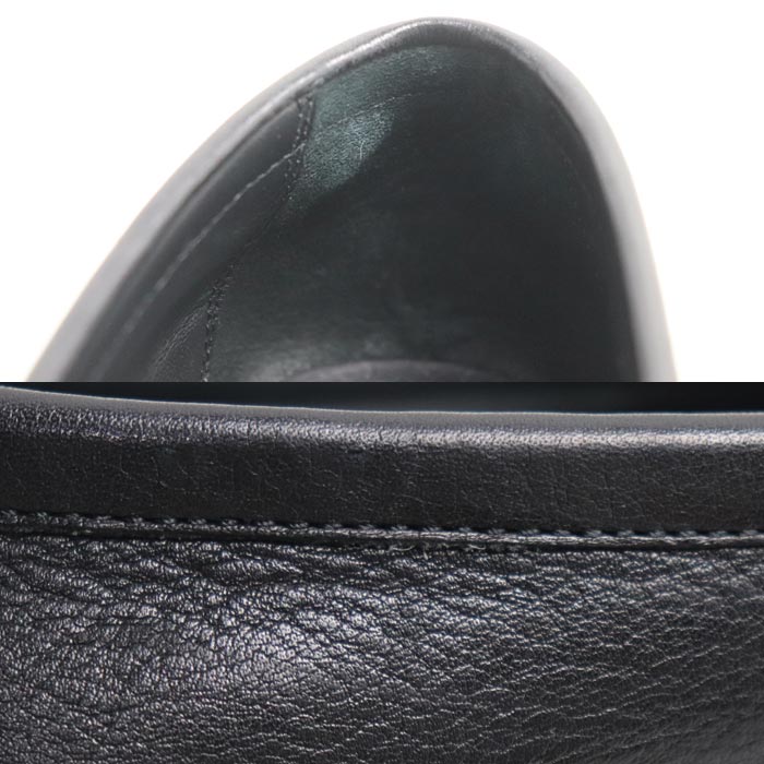 Salvatore Ferragamo サルヴァトーレフェラガモ ガンチーニ モカシン ローファー ブラック 01H682 769287 レディース【中古】【美品】