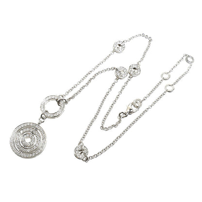 BVLGARI ブルガリ K18WG ホワイトゴールド アストラーレ チェルキ ネックレス ダイヤモンド 23.0g 38/41/44/47cm レディース【中古】【美品】