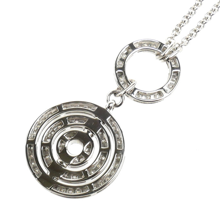 BVLGARI ブルガリ K18WG ホワイトゴールド アストラーレ チェルキ ネックレス ダイヤモンド 23.0g 38/41/44/47cm レディース【中古】【美品】
