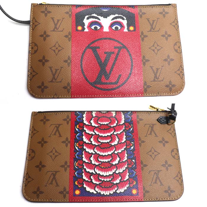 LOUIS VUITTON ルイ・ヴィトン ネヴァーフルMM 山本寛斎コラボ トートバッグ モノグラム ブラウン M43499 GI3167 レディース【中古】